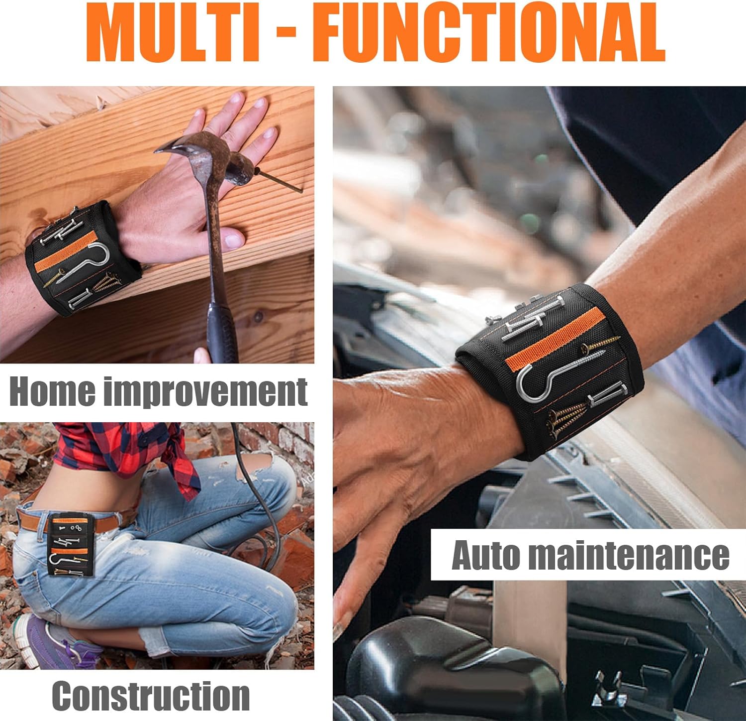 Thumbnail 6 de Magnetarmband Handwerker 15 Magnete für Männer