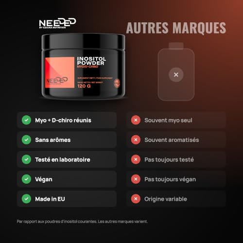 Thumbnail 6 de MZ Meet the zone Inositol Powder, poudre de myo-inositol et D-chiro-inositol, 120 g