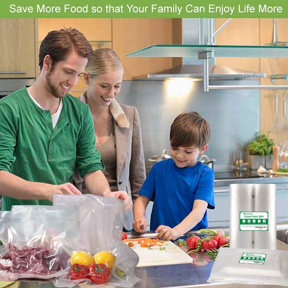 Thumbnail 6 de MakMeFre 8"x20' & 11"x20' Vacuum Sealer Rolls