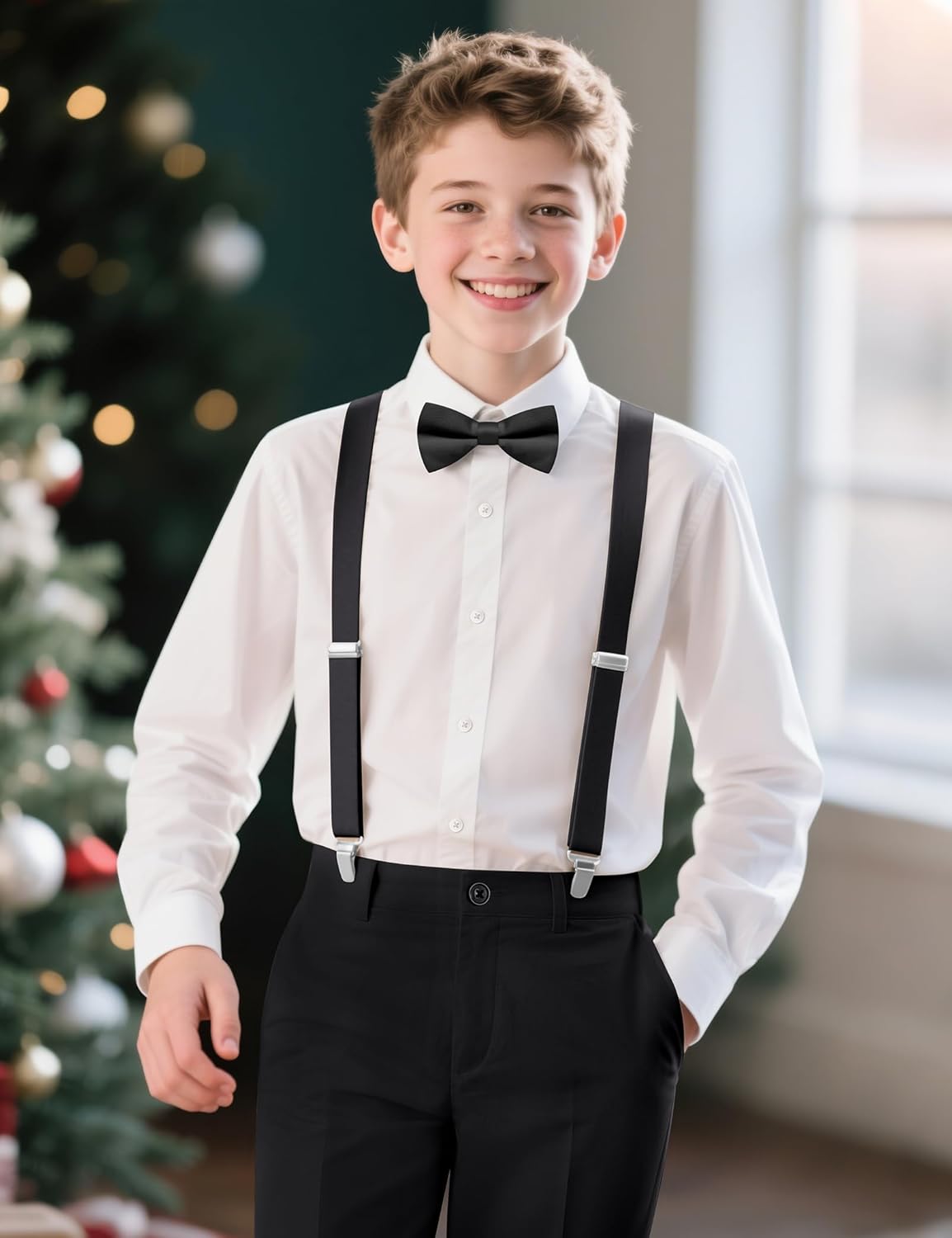 Detalle de BOLADA Boys Formal Suit Set for events