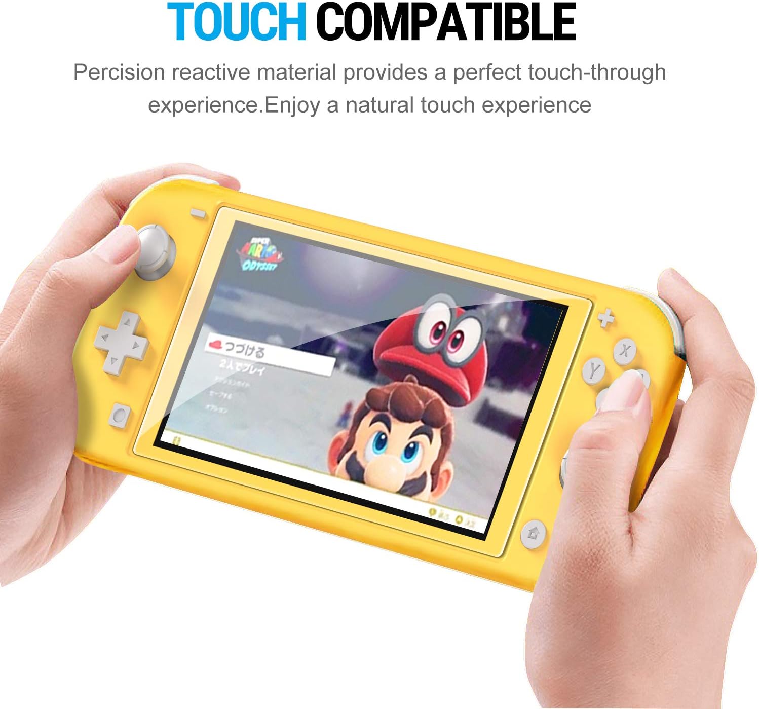 Thumbnail 6 de ivoler 5.5'' Tempered Glass Screen Protectors for Nintendo Switch Lite, 4-Pack