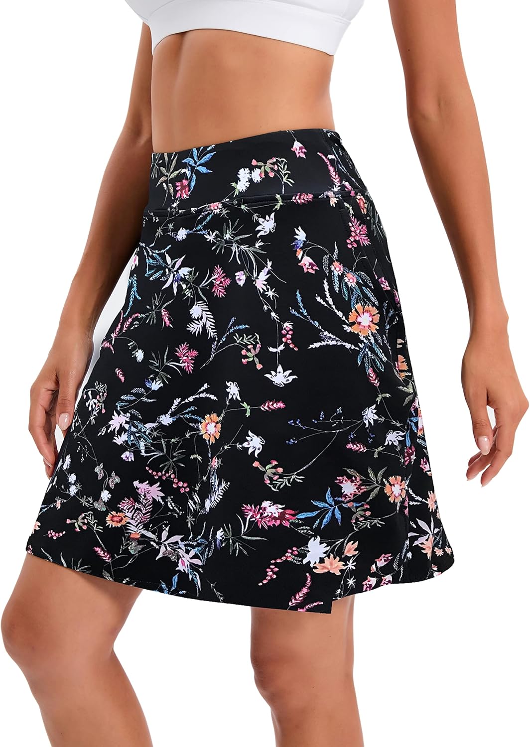 Thumbnail 2 de Jhsnjnr Women's Golf Skorts with Pockets – Knee Length, Elasticated Waist, Breathable with Built-in Shorts