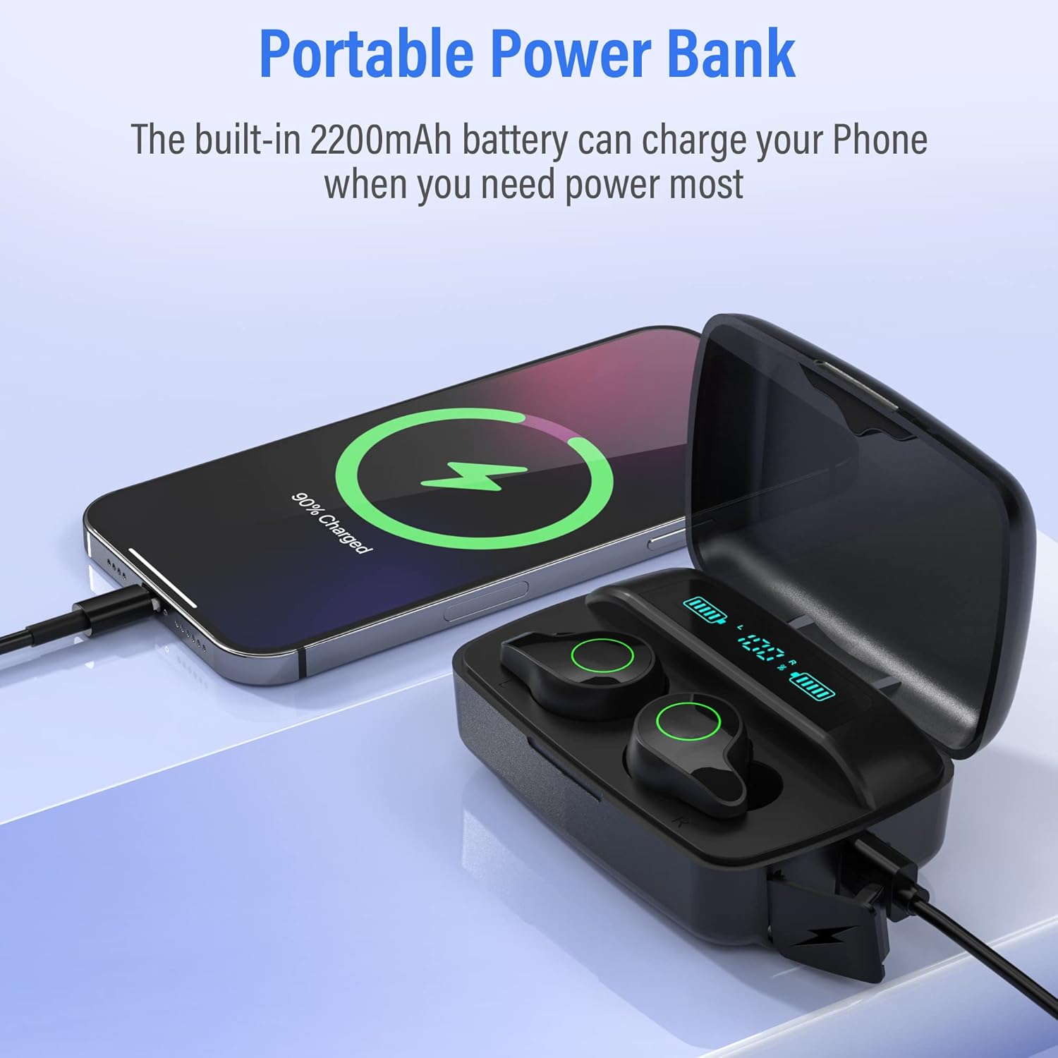 Thumbnail 4 de Esiposs Kopfhörer 156H Spielzeit