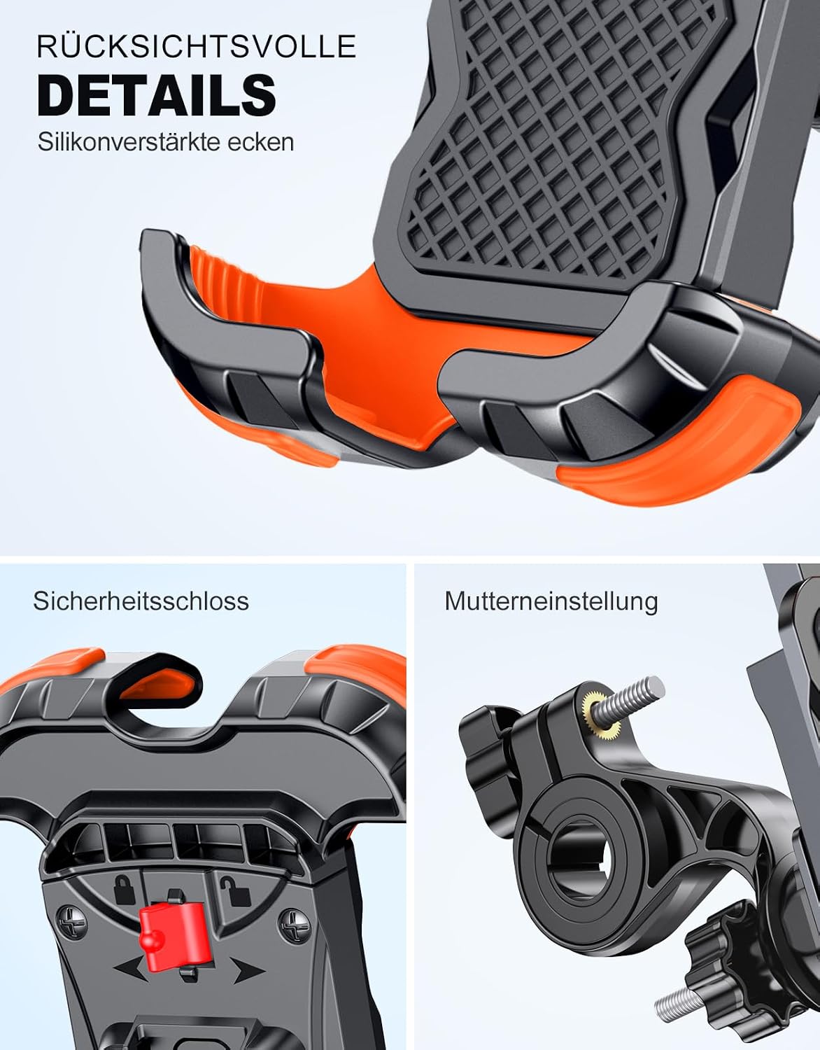 Thumbnail 2 de Glangeh Handyhalterung Fahrrad 360° für 4,7–6,8 Zoll