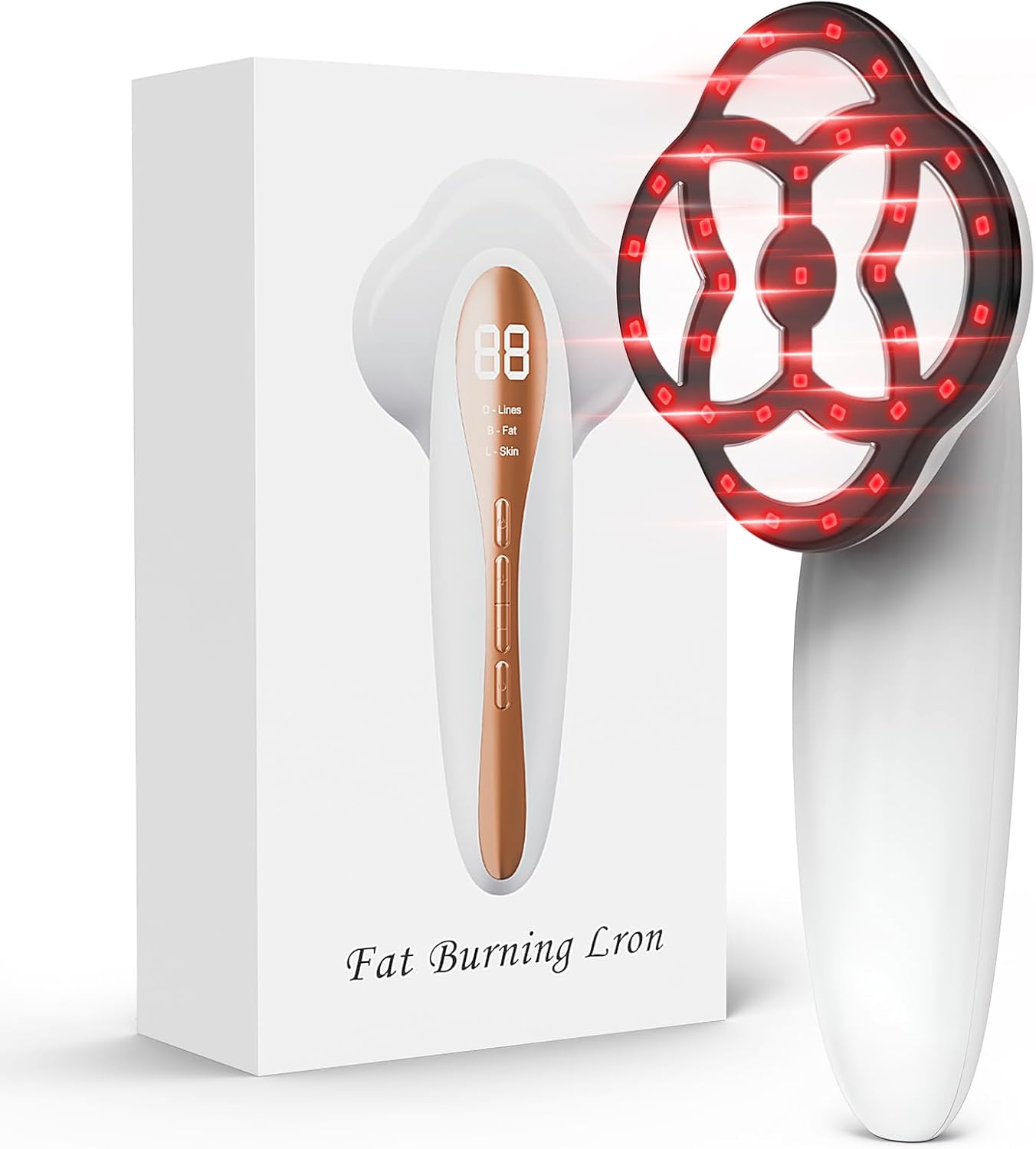 Detalle de Wagxoey Cellulite Massagegerät – Lymphdrainage mit Heizfunktion, 15 Stufen, 3 Modi