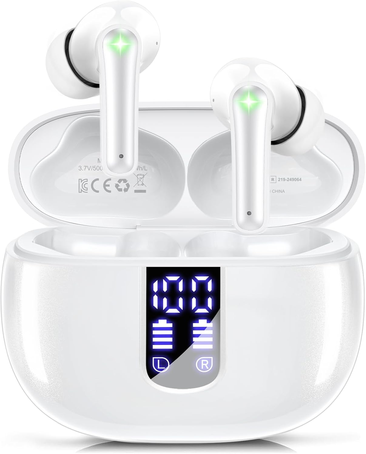 Thumbnail 6 de foxotin Ear Buds Wireless Earbuds — Bluetooth 5.3, IP7, 48H Playback, LED Charging Case