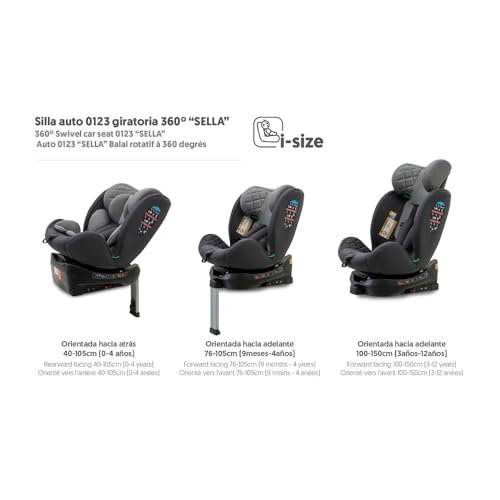 Thumbnail 15 de Interbaby Silla coche giratoria 360º, 0-12 años