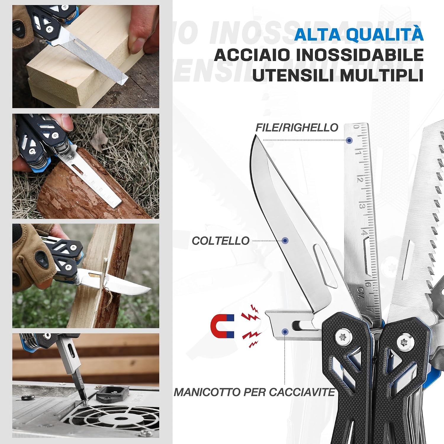 Detalle de Mossy Oak pinza multifunzione 22 in 1