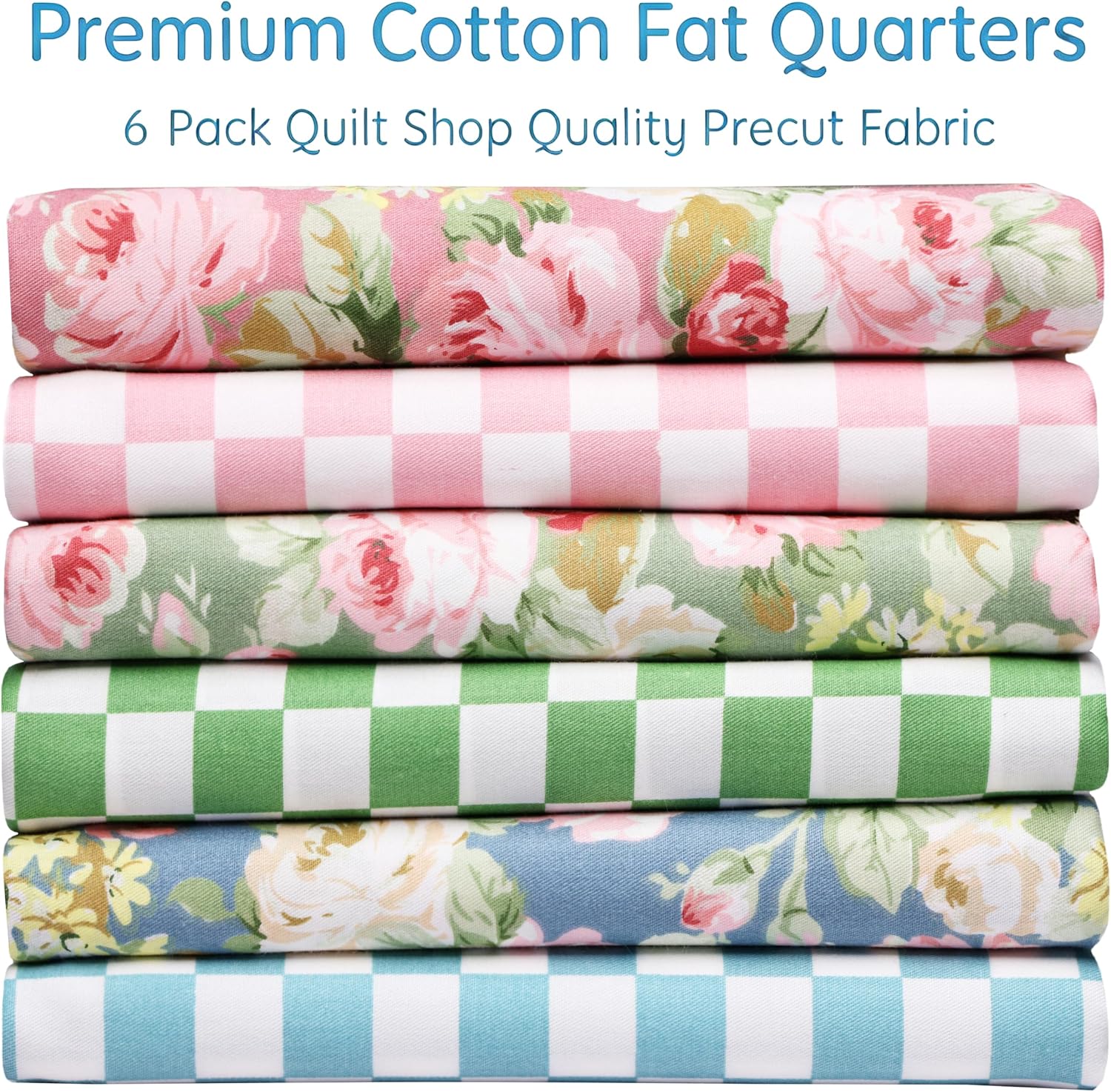Detalle 2 de Hanjunzhao cotton quilting fabric, 18 x 22 inches
