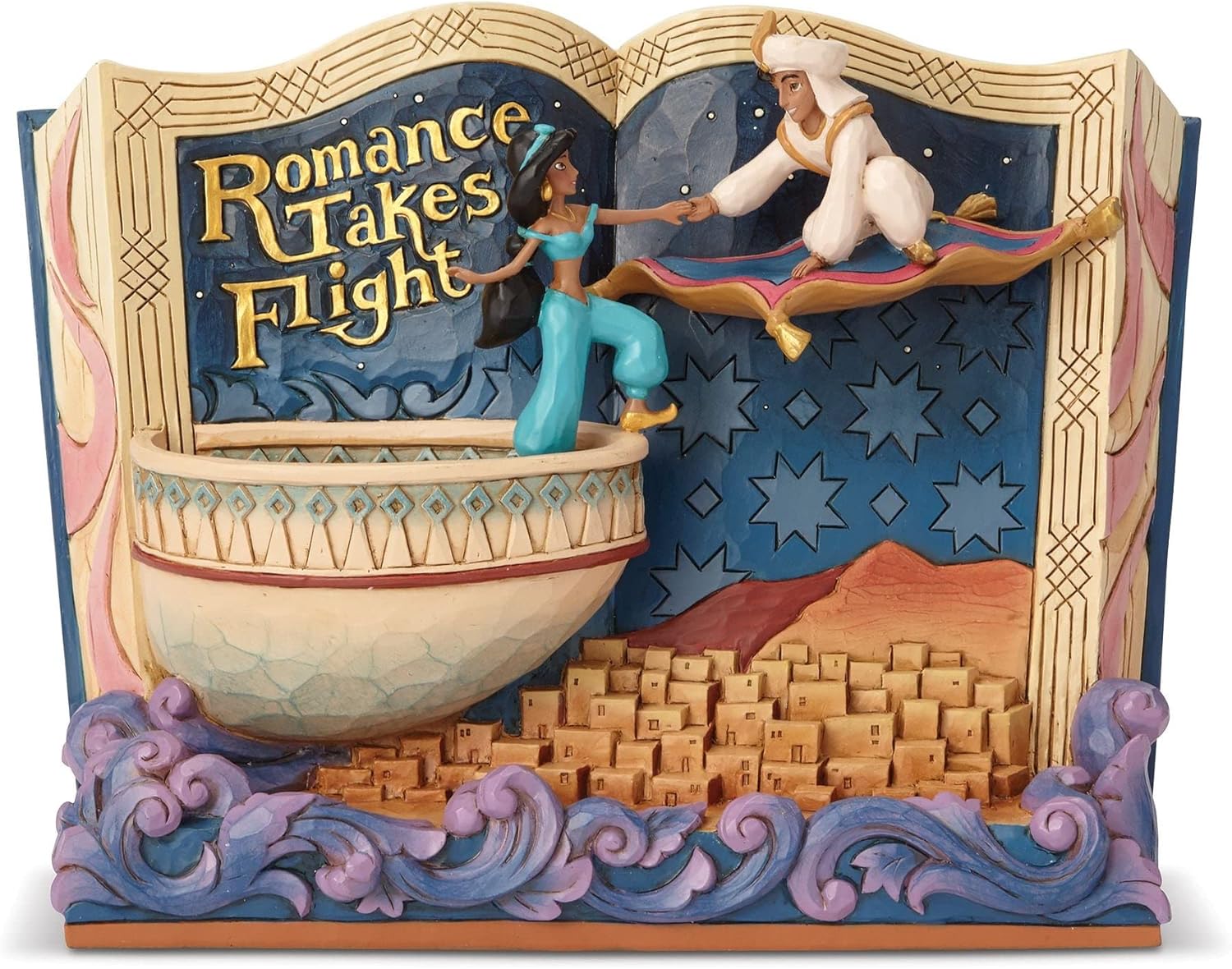 Thumbnail 6 de Enesco Disney Traditions 4031483 Figurine Il Était une Fois la Belle et la Bête – Résine 18 cm, Multicolore