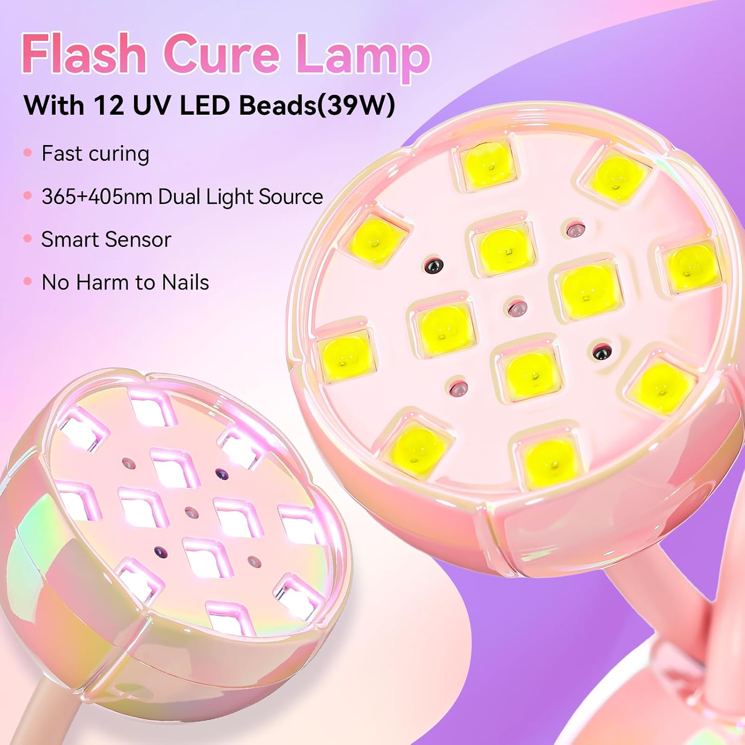 Thumbnail 4 de Makartt UV LED Flash Cure Nail Lamp 4× ⏳💅