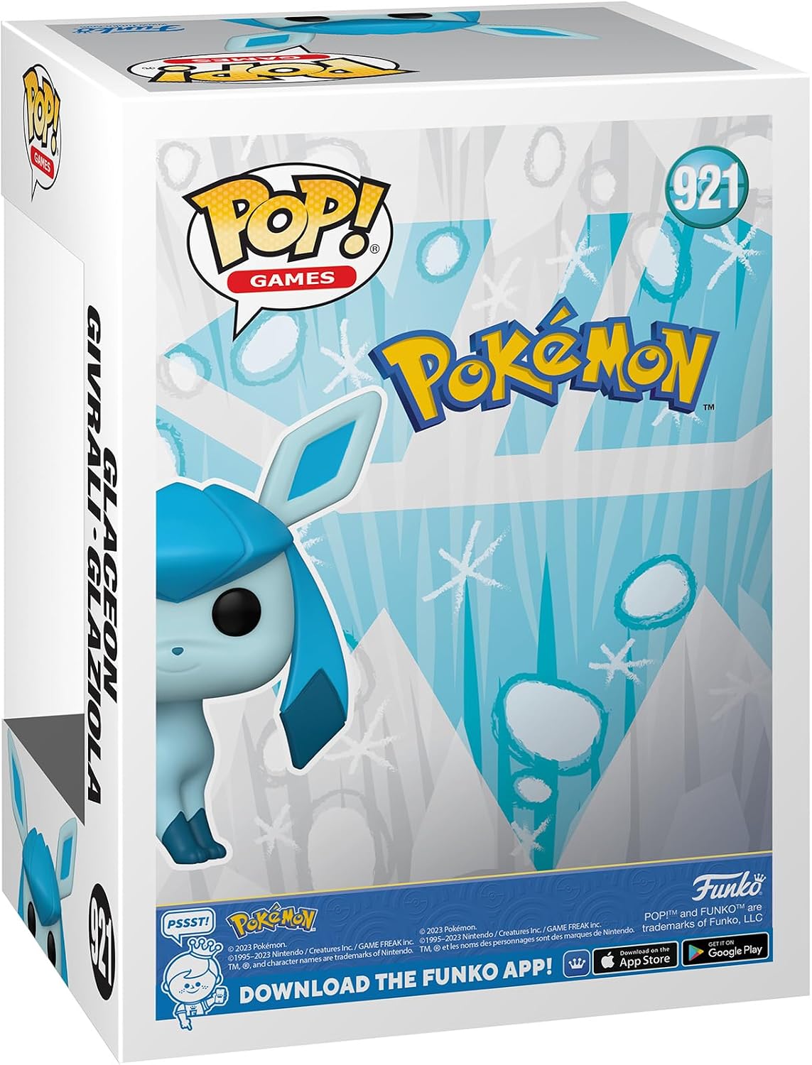 Detalle de Funko Pop! Glaceon Givrali – Figurine Pokémon ⚡
