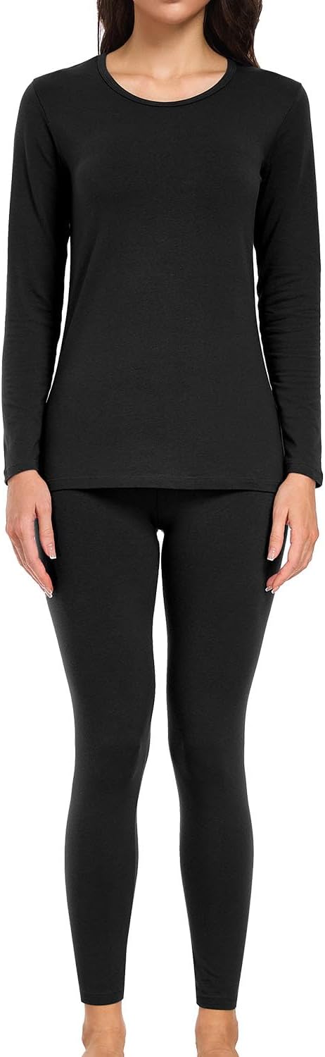 Detalle de wirarpa Women's Cotton Thermal Underwear Set