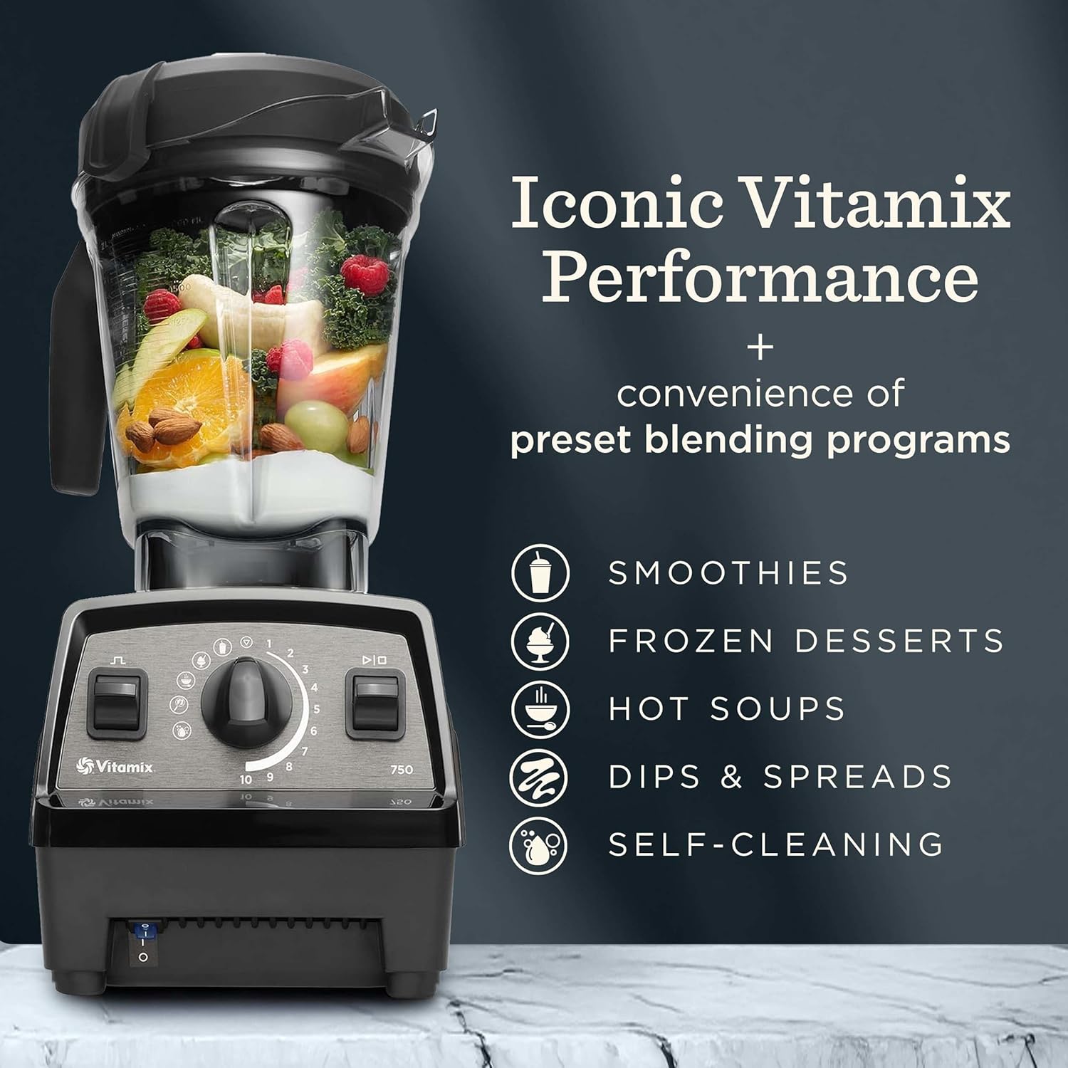 Detalle de Vitamix Propel Series 750 Blender 64 Oz