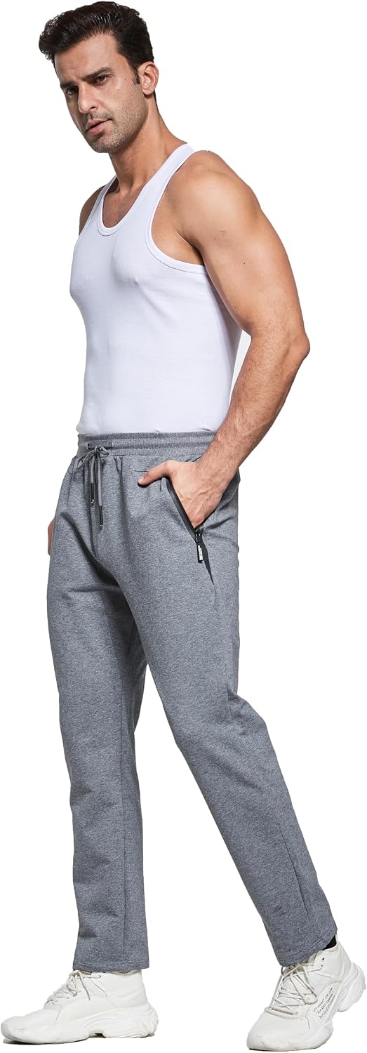 Detalle de HCSS men’s joggers tracksuit bottoms with zip pockets, elasticated waist and drawstring