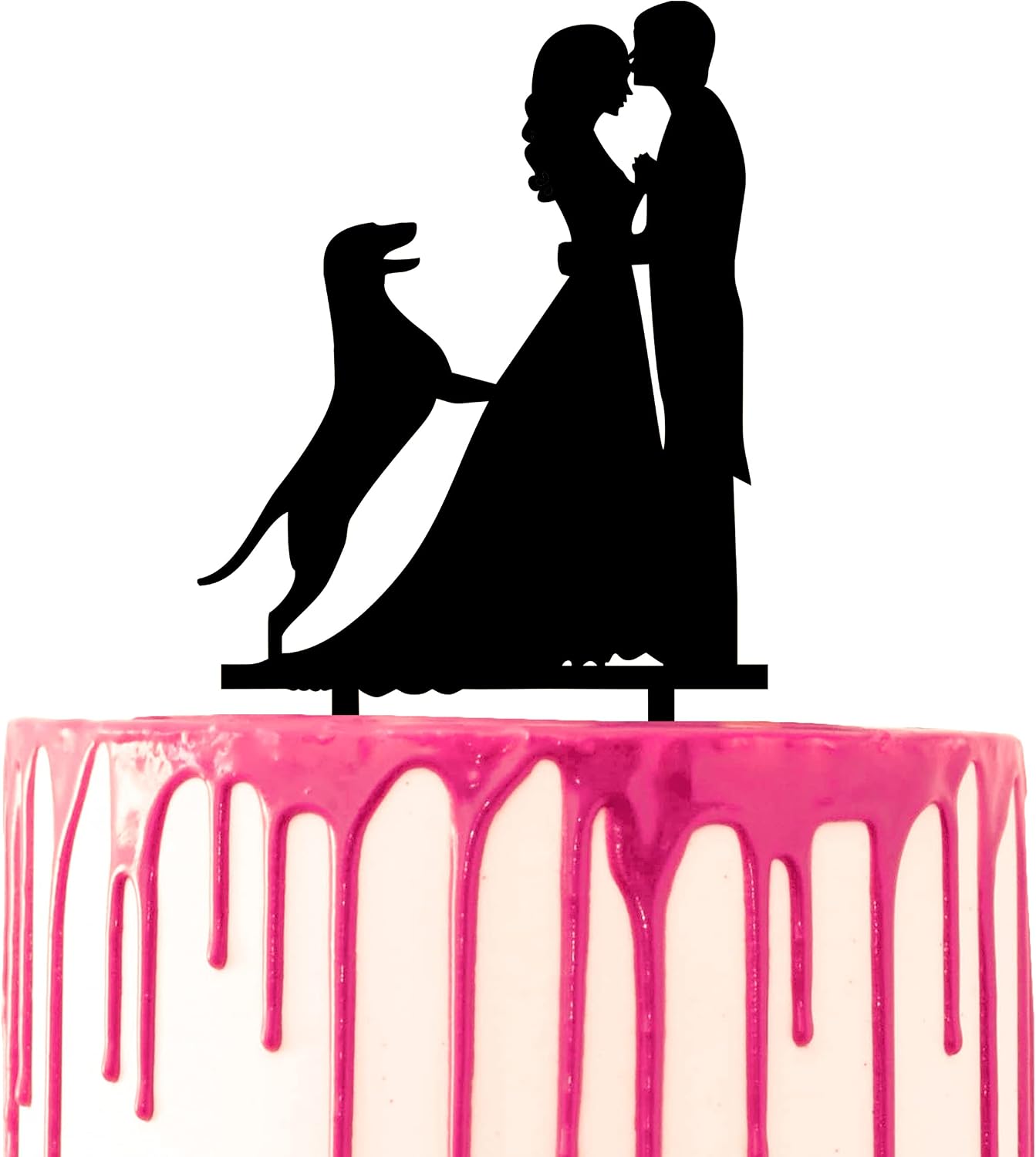 Detalle de CARISPIBET wedding cake topper, acrylic