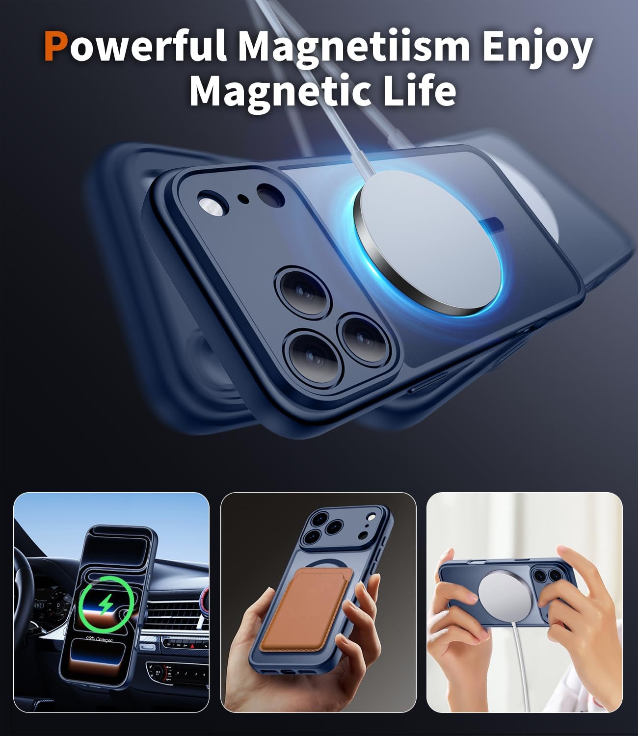 Detalle de BEHGOXF iPhone 17 Pro case