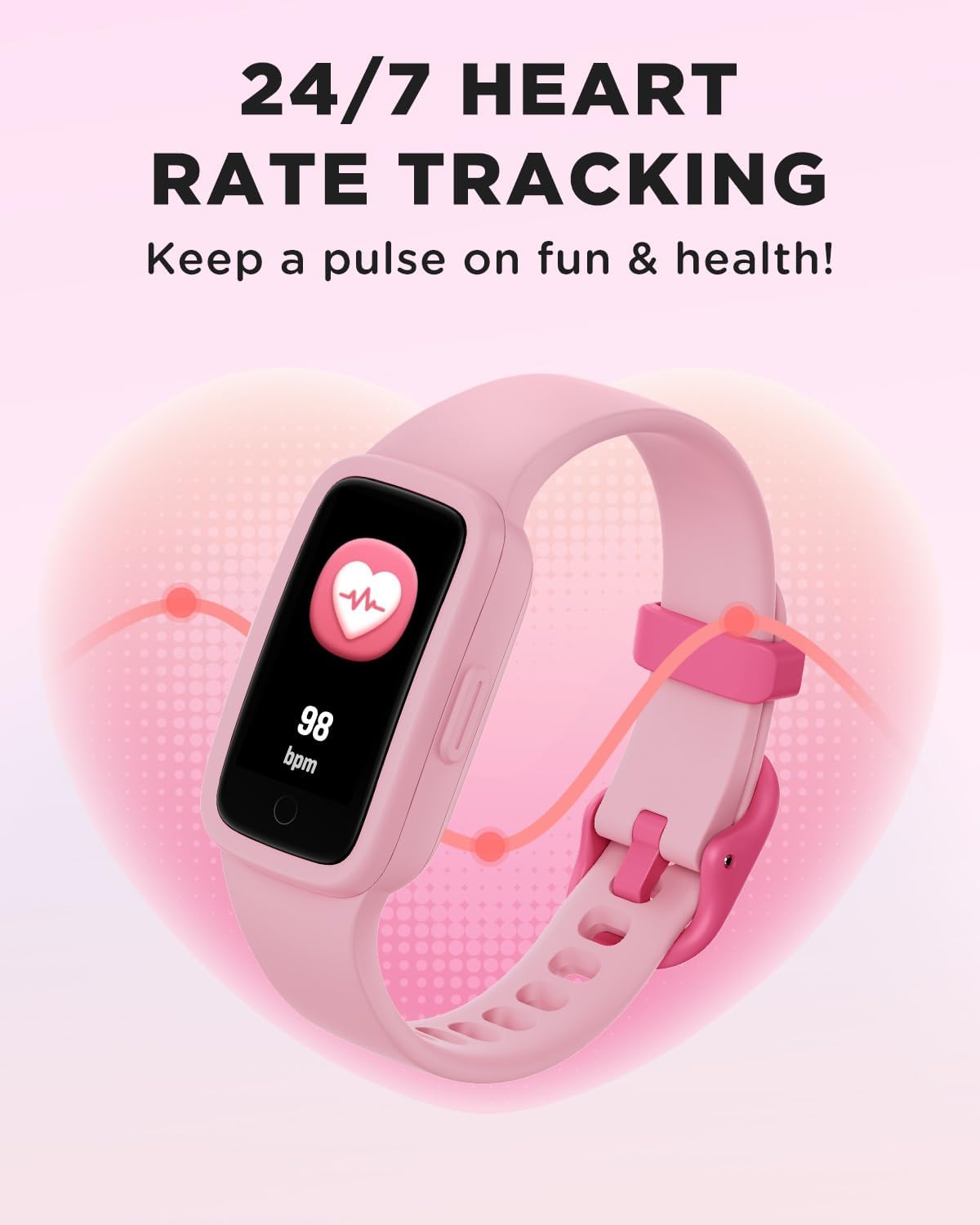 Detalle de BIGGERFIVE Vigor 3 Kids fitness tracker