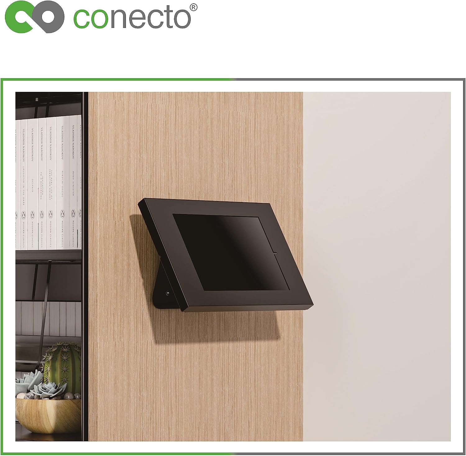 Thumbnail 6 de conecto – zamykany uchwyt na tablet z obudową stalową i VESA 75 × 75