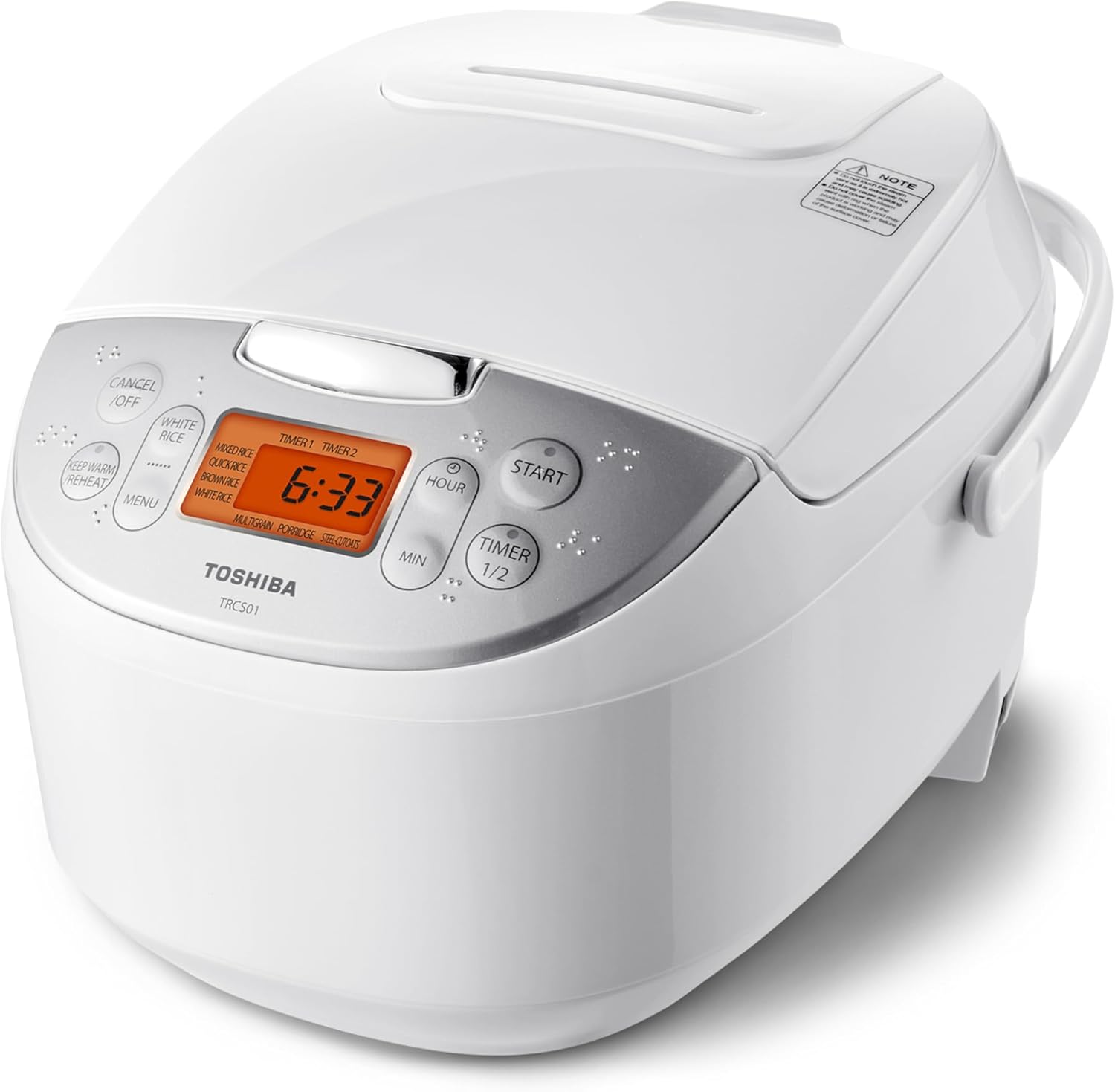 Detalle de Toshiba Rice Cooker 6-Cup Capacity, Fuzzy Logic ๐