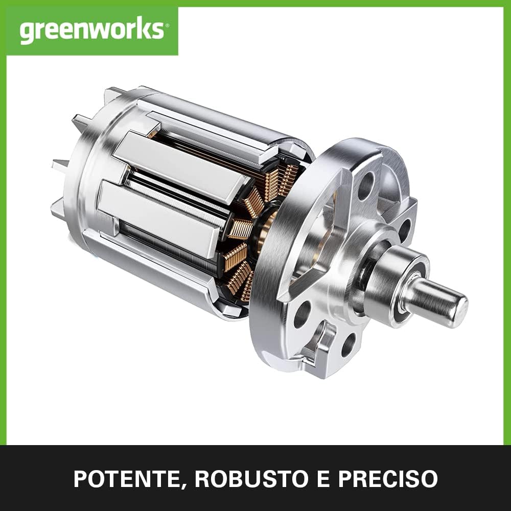 Detalle de Greenworks GD24KSK2 sega circolare 4.800 giri/min