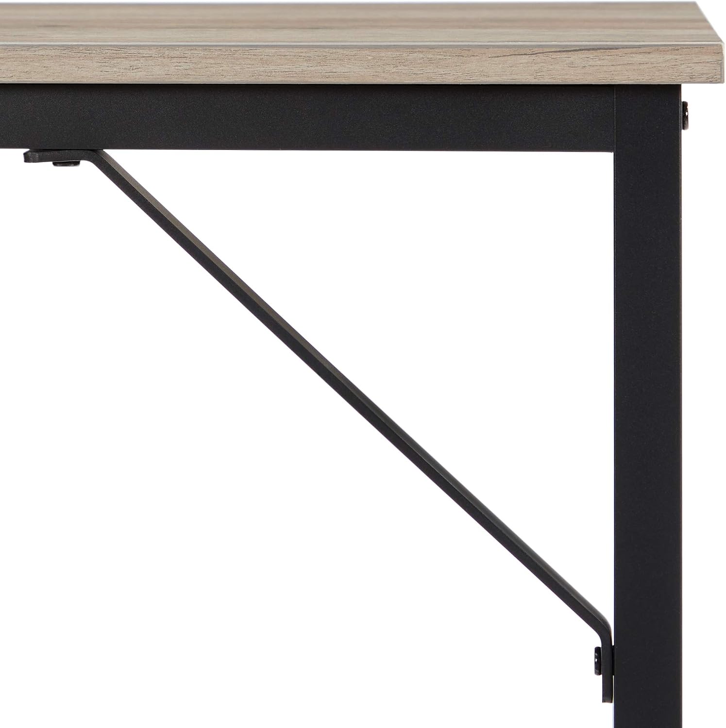 Thumbnail 6 de VASAGLE LWD041B02 compact bureau 100 x 50 cm, grijs en zwart