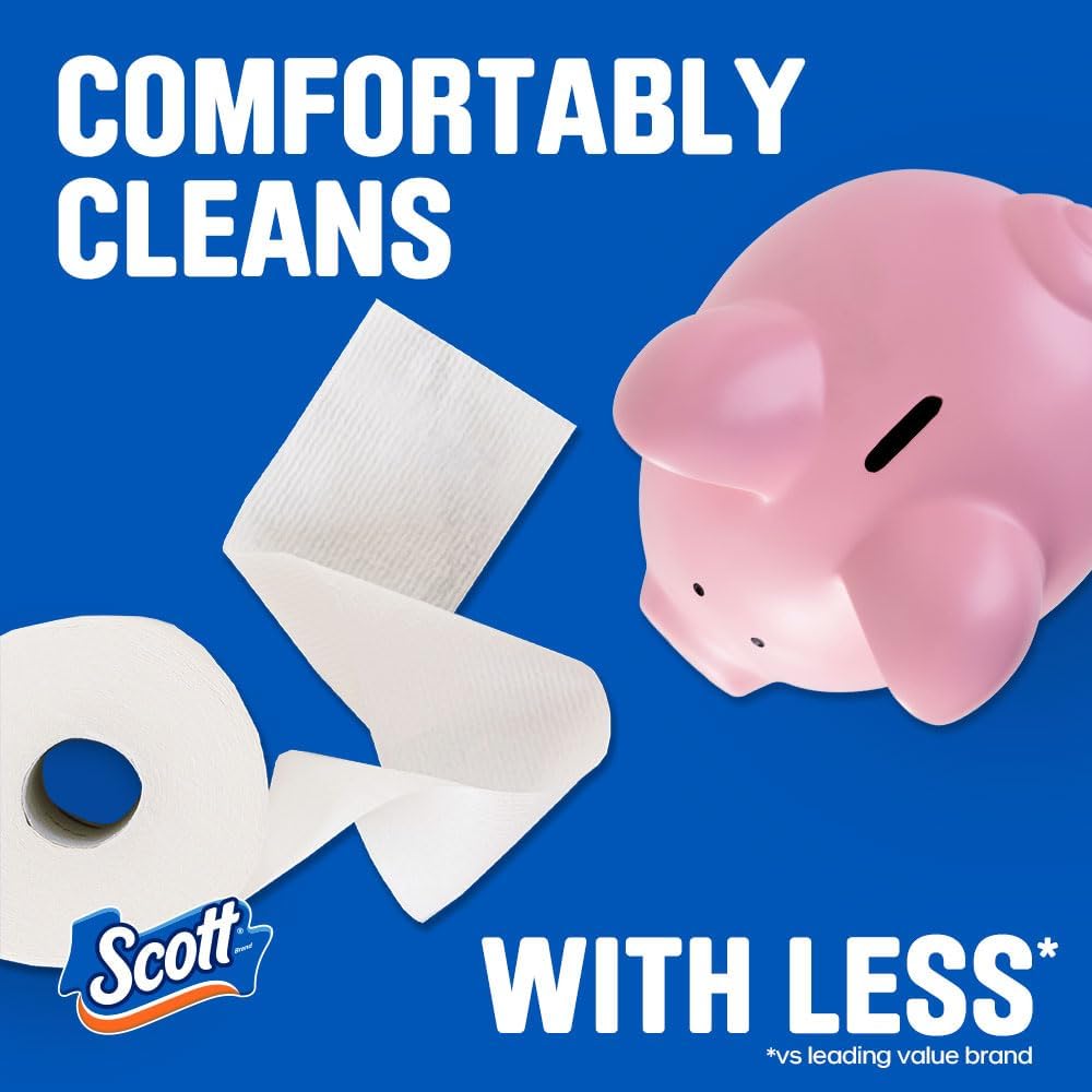 Thumbnail 5 de Scott ComfortPlus 48 double rolls toilet paper 🧻