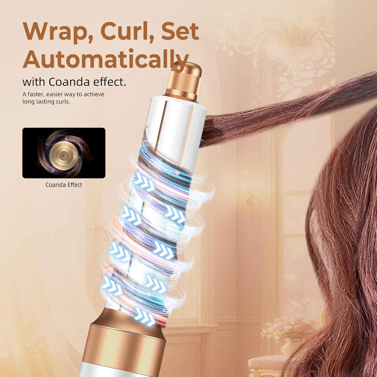 Thumbnail 5 de UKLISS Air Styler 5 in 1 Hair Styler Set 1000W: A versatile at‑home styling system