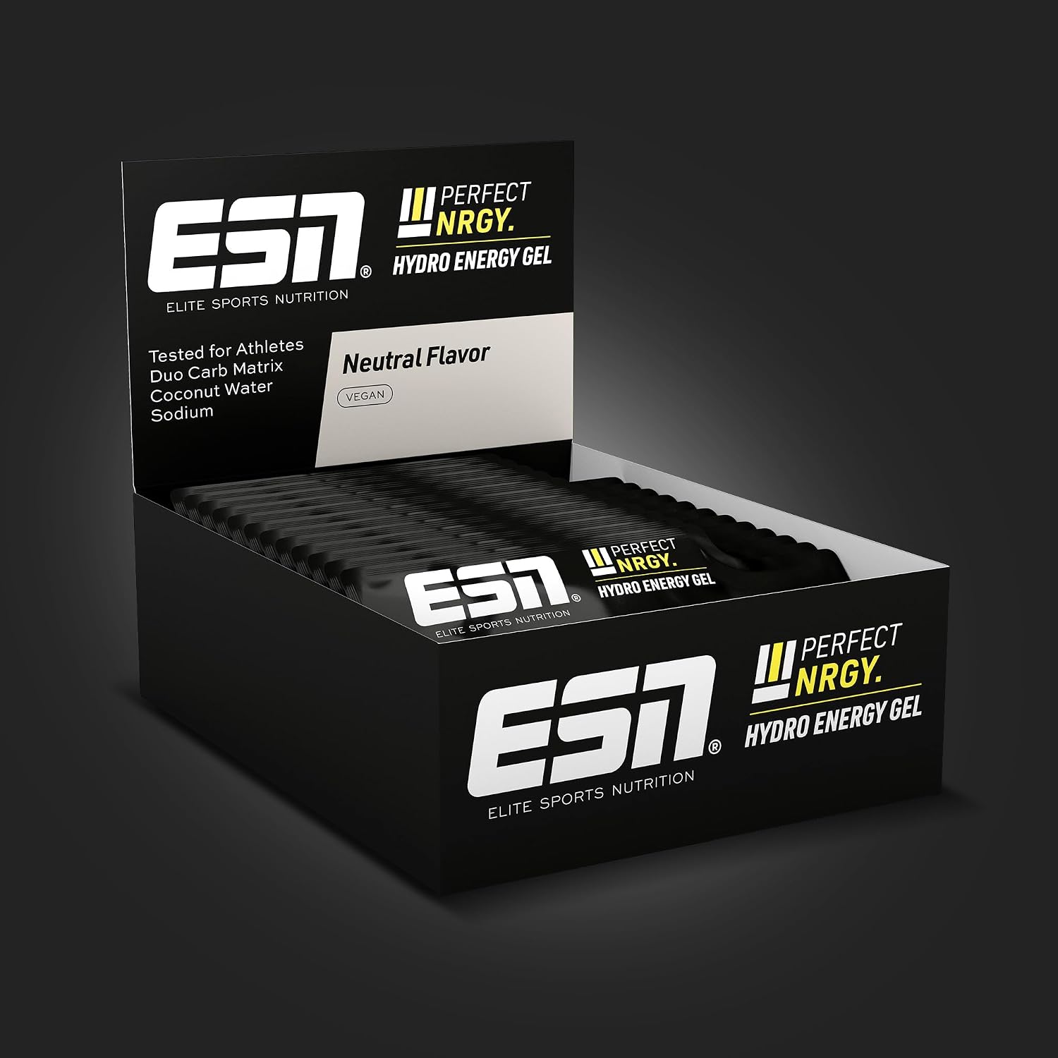 Detalle 2 de ESN Perfect NRGY Hydro Energy Gel 12 x 40 ml — gusto neutro