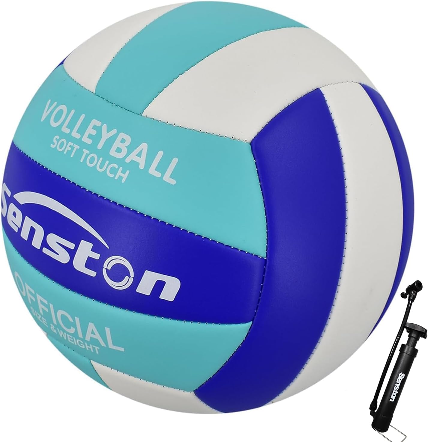 Thumbnail 6 de Senston Volleyball mit Pumpe Größe 5 – wasserdichter Beach‑Ball für Anfänger