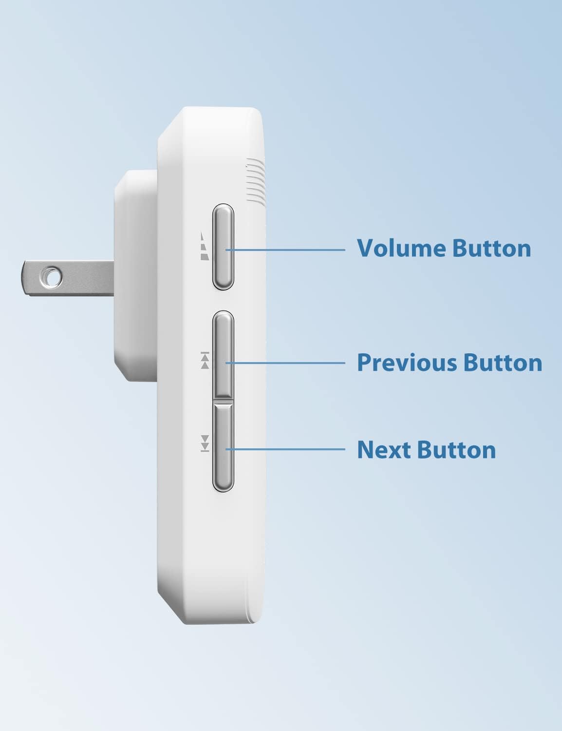 Detalle 2 de AVANTEK Wireless Doorbell D-3W