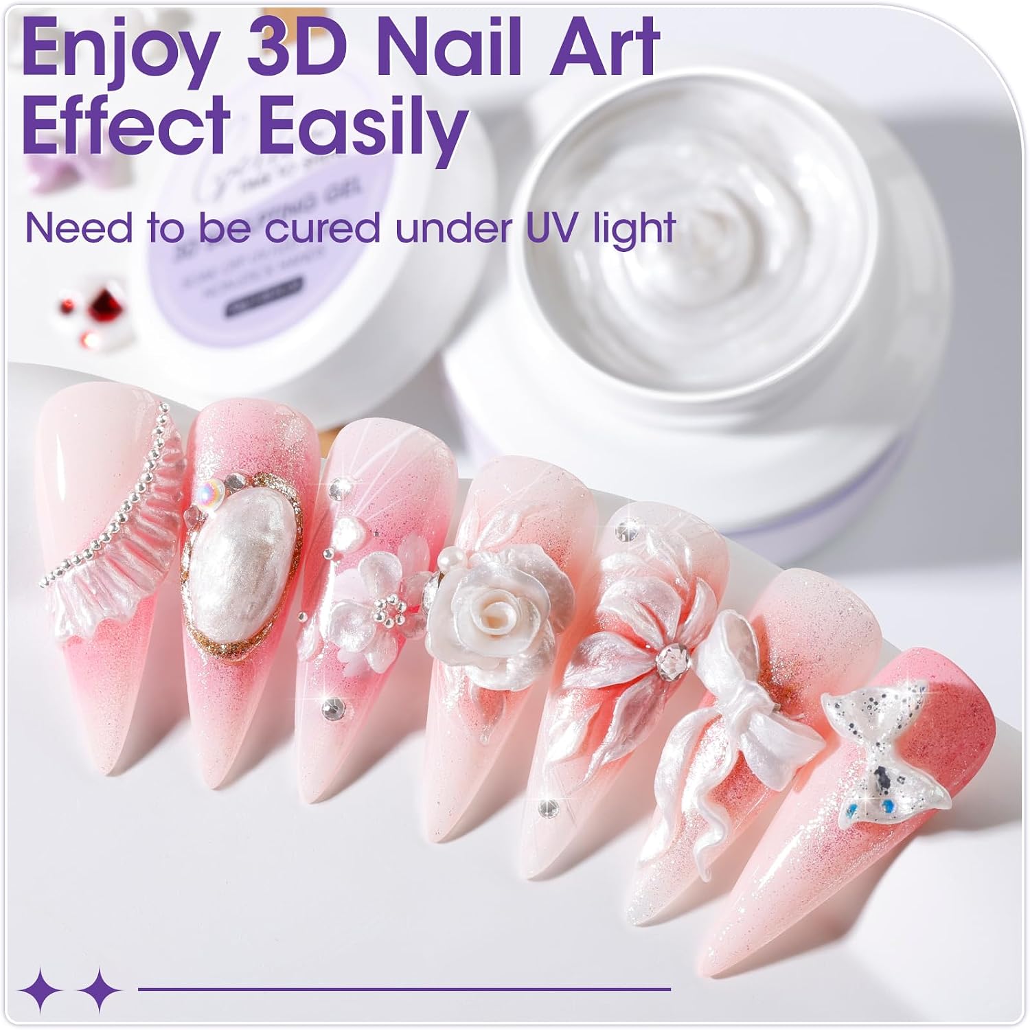 Detalle 2 de Gellen 3D Nail Sculpting Gel 30g