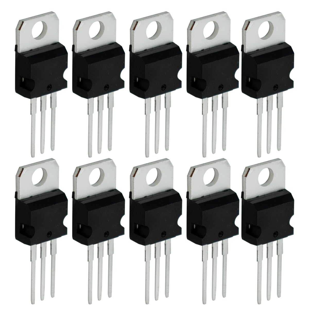 Thumbnail 6 de Innfeeltech 50 Pcs Linear Voltage Regulator Kit with 10 Models and LM317