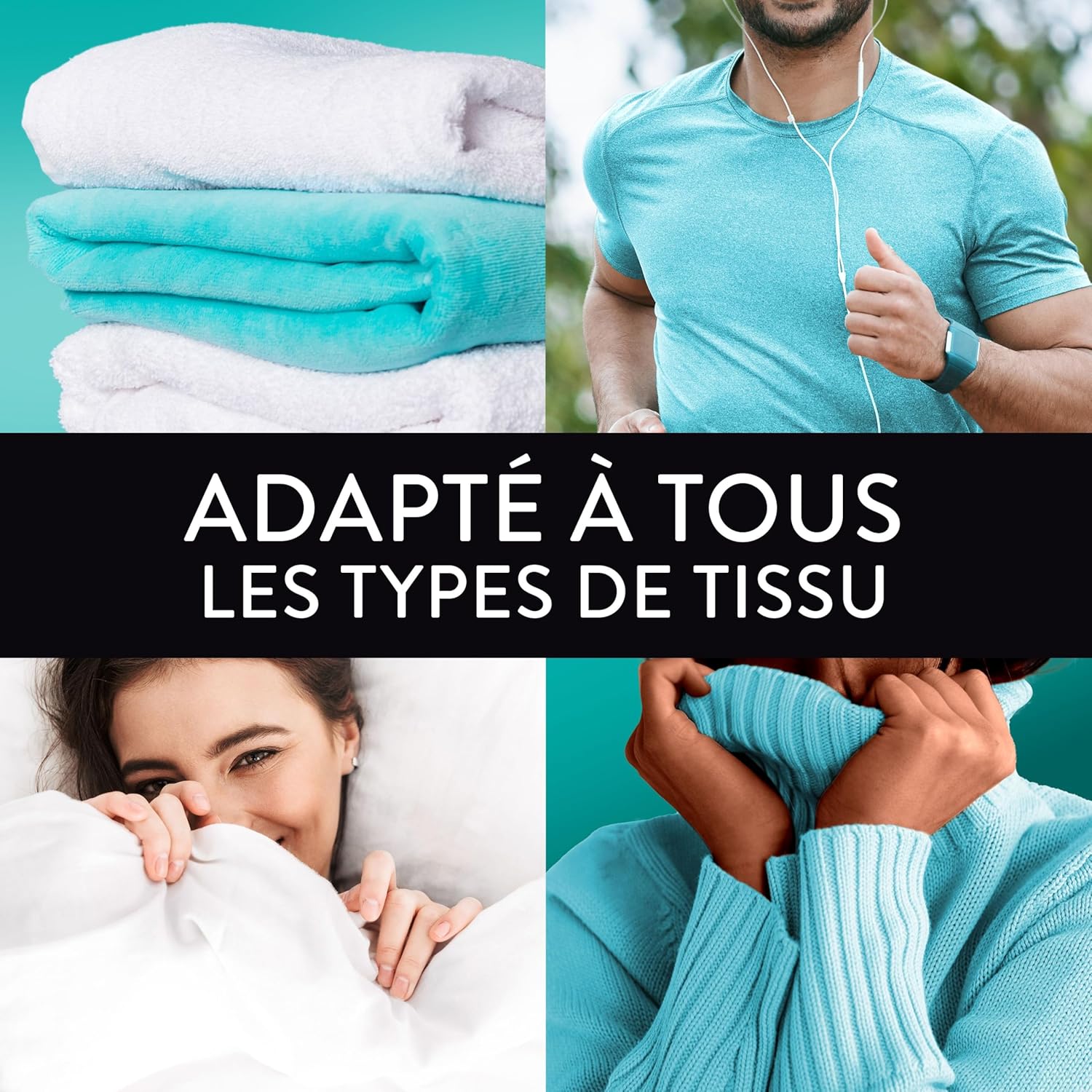Detalle 1 de Lenor Unstoppables Parfum de linge en perles – parfum aérien aux agrumes et fruits frais