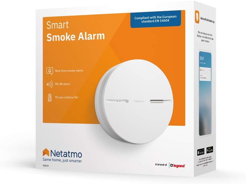 Detalle 2 de Netatmo Détecteur Fumée Intelligent 10 ans