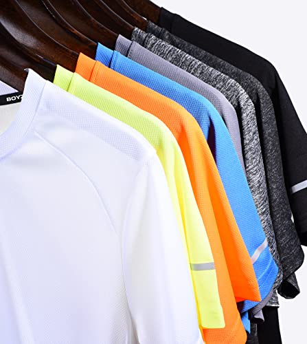 Detalle de Boyzn 7 Pack: Dry-Fit Short Sleeve Gym T-Shirts for Men