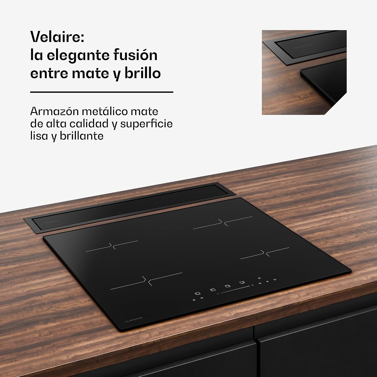 Thumbnail 5 de Klarstein Velaire campana extractora 60 cm 853 m³/h