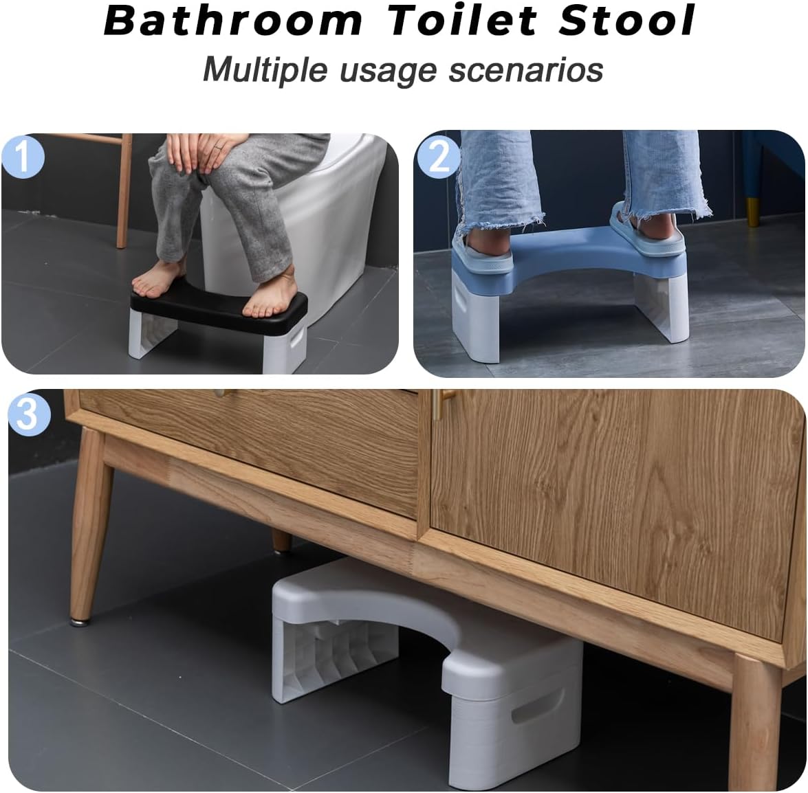 Detalle 2 de Squat toilet stool, polyurethane