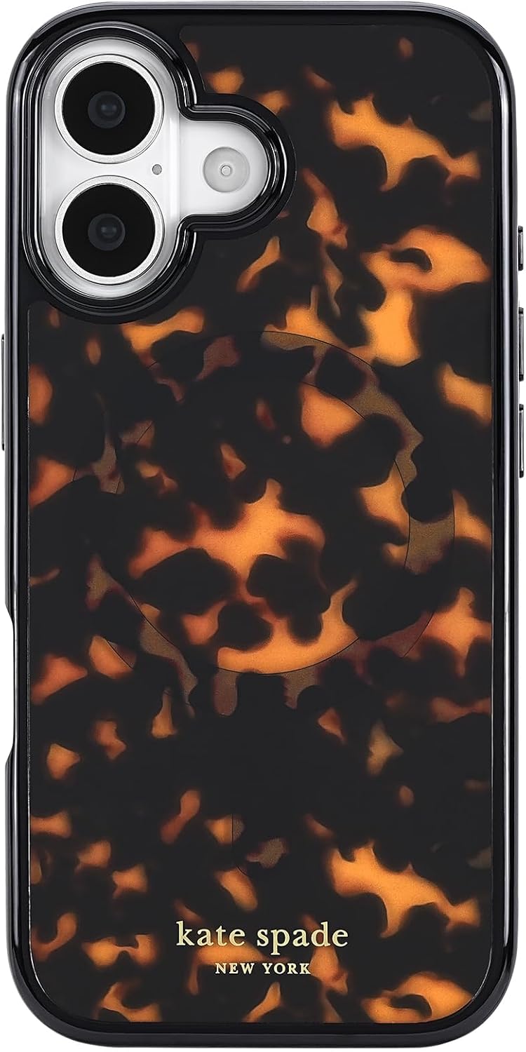 Detalle de Kate Spade New York iPhone 17 Tortoise MagSafe case