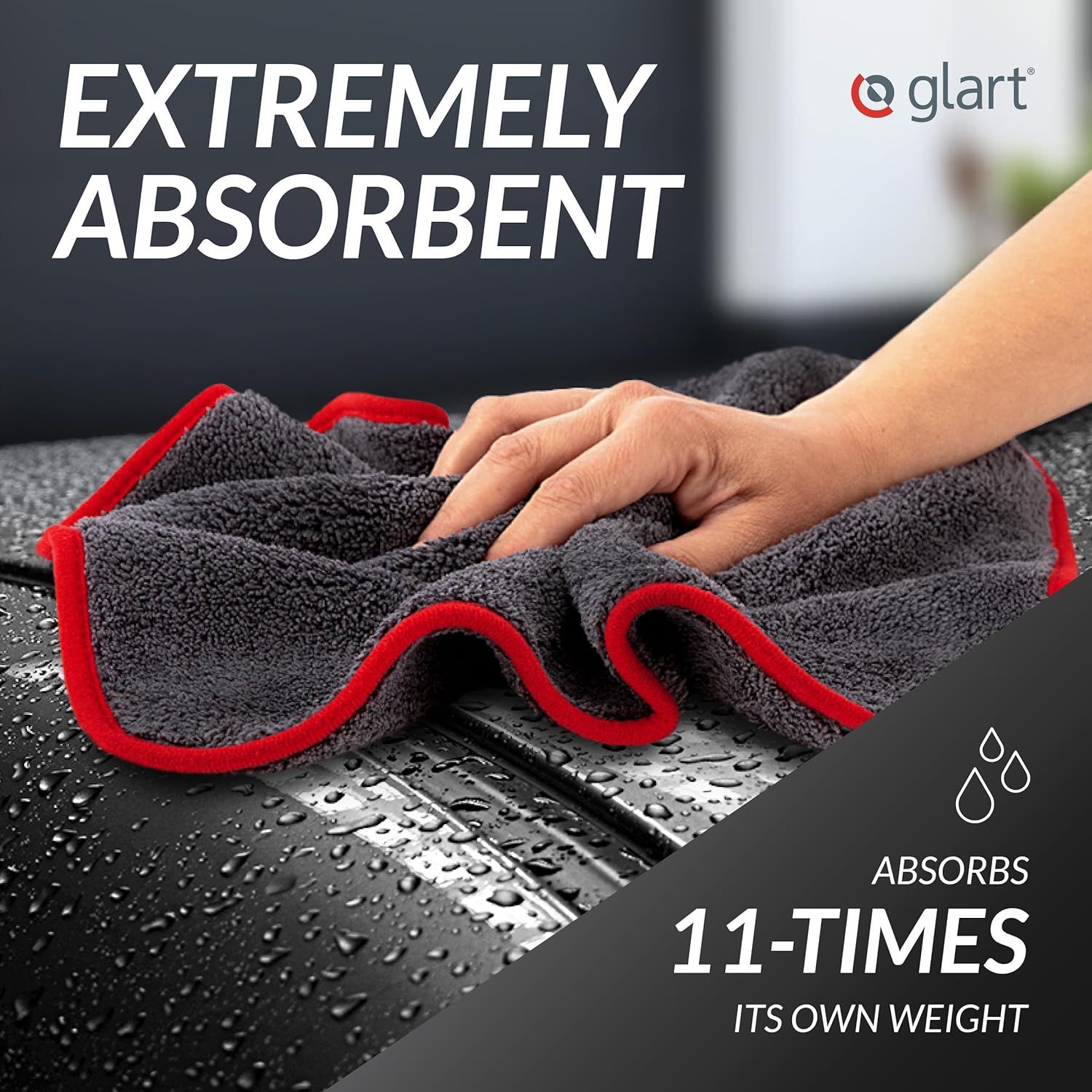 Thumbnail 2 de Glart 44TP Car Microfiber Cloth 40x40 cm – 600 GSM