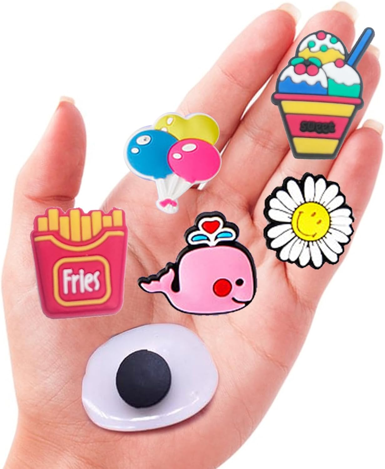 Thumbnail 5 de Jatidne Shoe Decoration Charms for Crocs – 30-Piece PVC Cartoon DIY Accessories