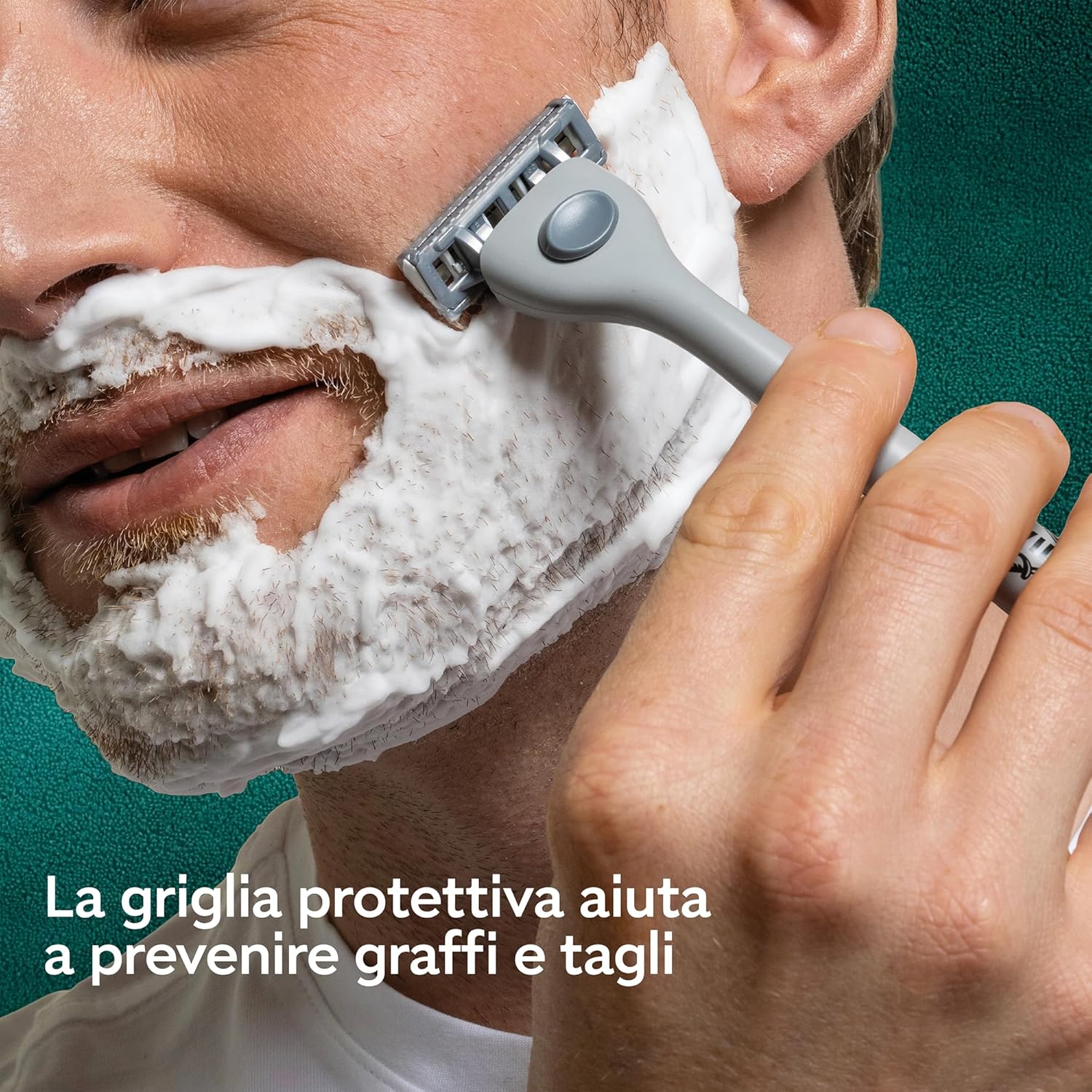 Thumbnail 3 de Wilkinson Sword Quattro: rasoio da uomo a 4 lame rivestite in diamante, formato convenienza