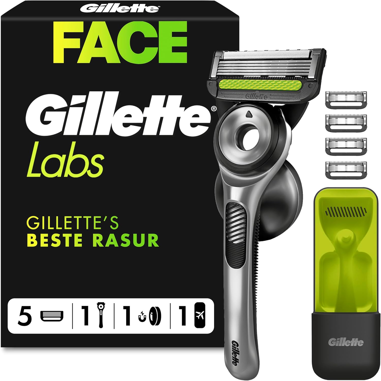 Detalle de GilletteLabs Rasierer Herren Nass