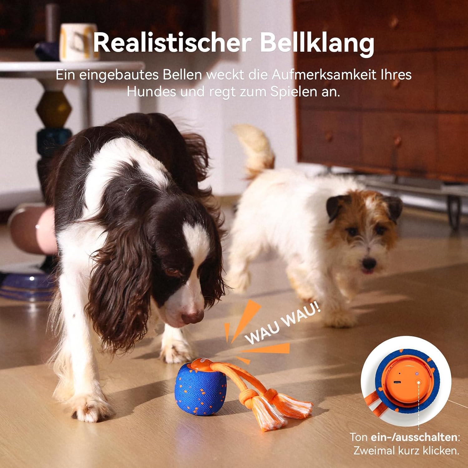 Thumbnail 1 de Cheerble Wicked Ball Rolly Interaktives Hundespielzeug