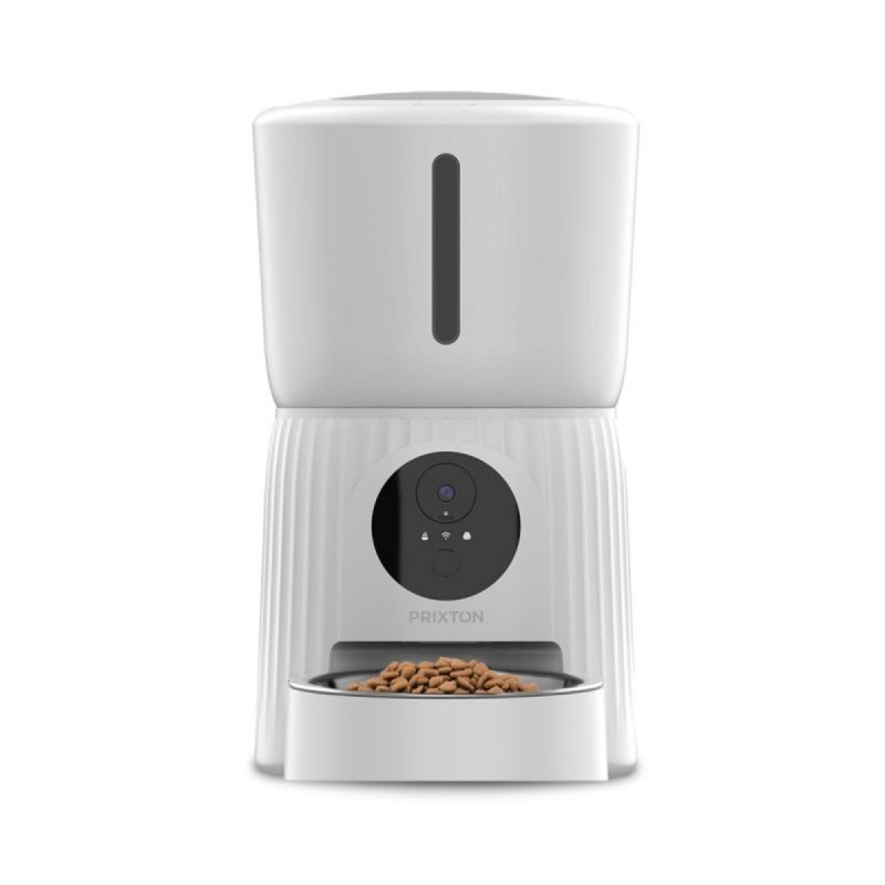 Detalle 2 de Comedero Inteligente WiFi con Cámara Full HD de Prixton (4L) para Mascotas