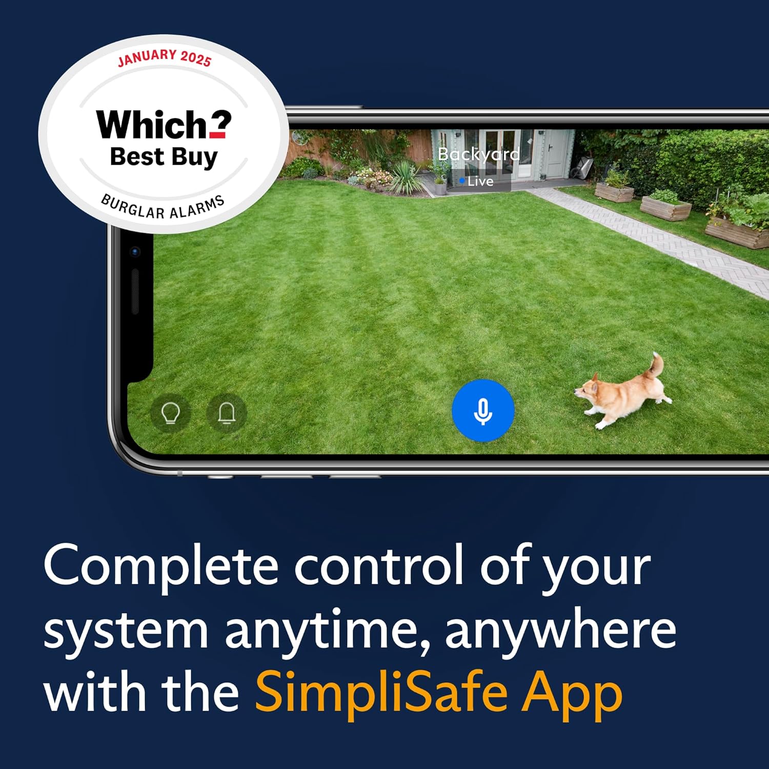 Thumbnail 1 de SimpliSafe Wireless Home Security System (13-piece) with HD Indoor Security Camera