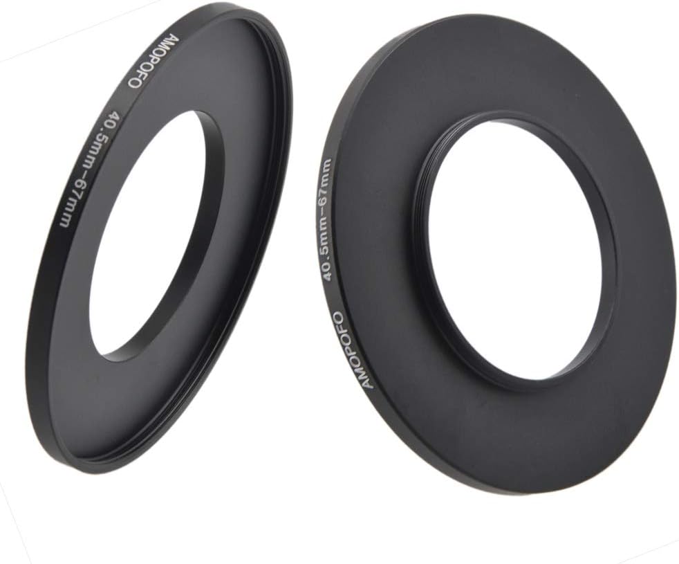 Thumbnail 2 de 40.5mm to 67mm Step Up Ring Filter Adapter for Canon/Nikon/NEX M4/3 (Aluminium)