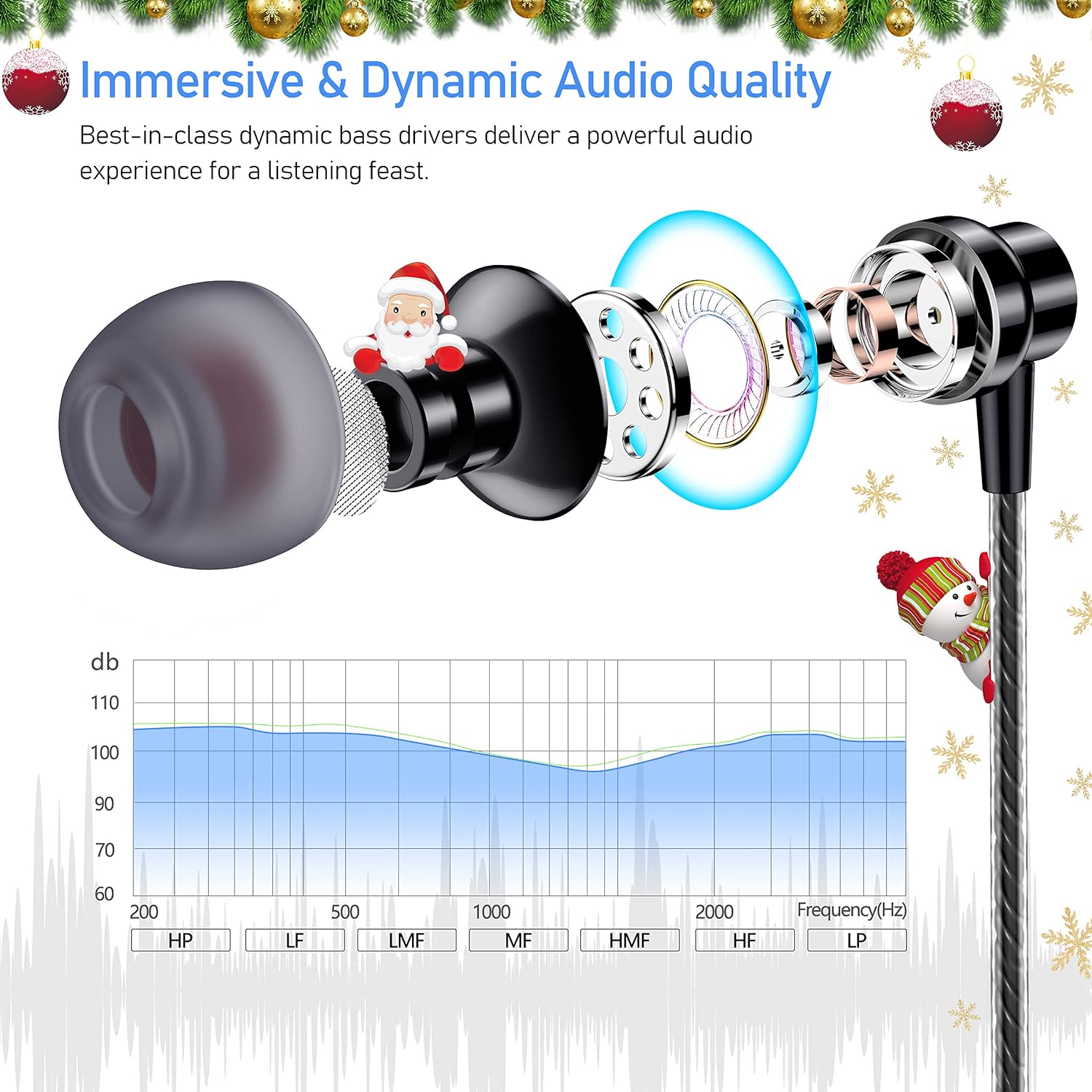 Detalle 2 de Blukar Auriculares In Ear 3.5 mm con micrófono