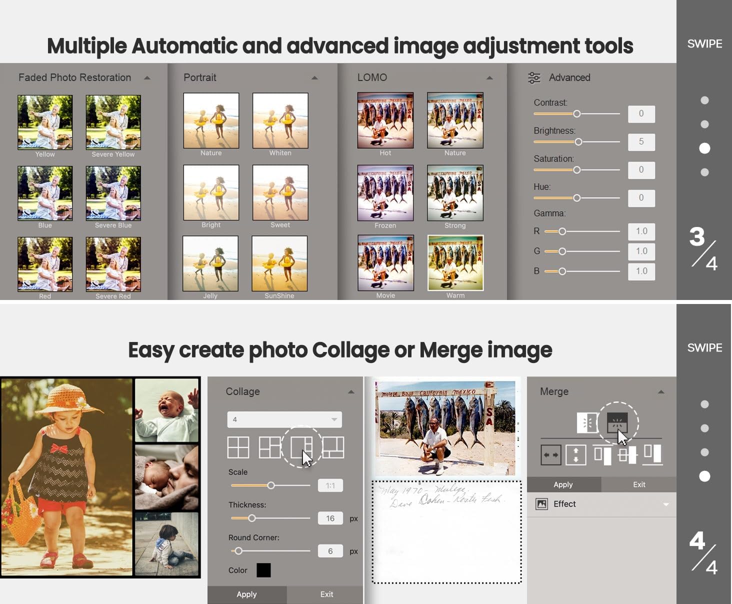 Thumbnail 4 de Plustek Photo Scanner ePhoto Z300: Fast 4x6 to 8x10 Photo Scanning for Mac & PC