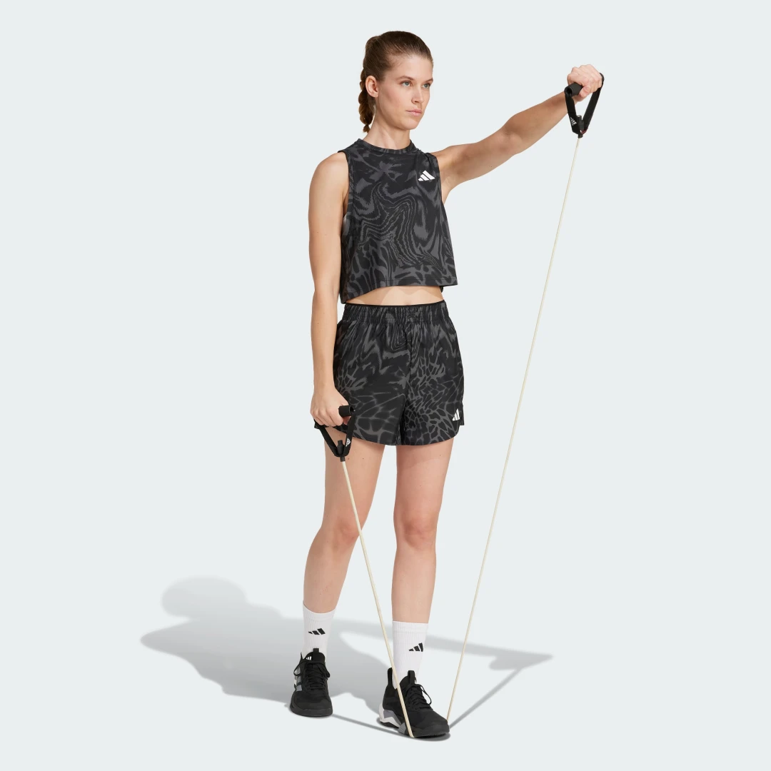 Thumbnail 2 de Pantalón corto Train Essentials Allover Print Workout de Adidas